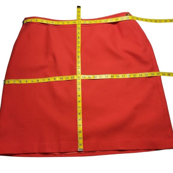Talbots Coral Red Women's Plus Size Skirt NEW Size 22w - Picture 10 of 11